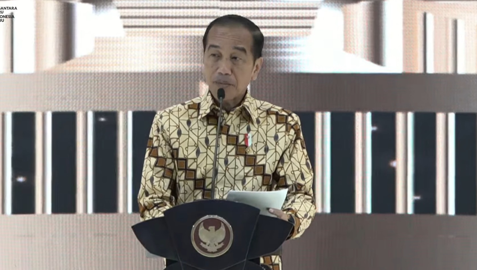 Presiden Jokowi (SinPo.id/Youtube Setpres)