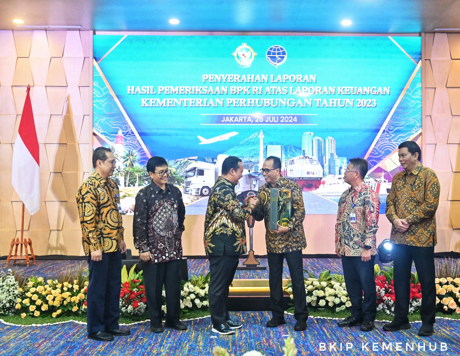 Kemenhub Raih Predikat WTP Selama 11 Kali Berturut-turut dari BPK RI (SinPo.id/Kemenhub)