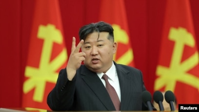 Pemimpin Korea Utara Kim Jong Un (Sinpo.id/Reuters)