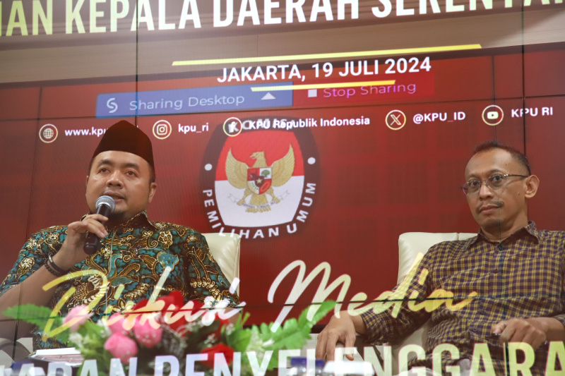 KPU menggelar diskusi bersama media dengan tema