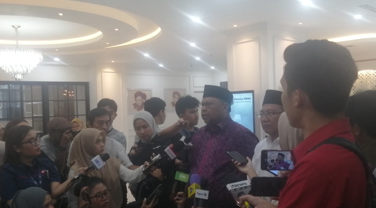 Mantan Sekretaris Jenderal PKB Lukman Edy (SinPo.id/ Tio Pirnando)