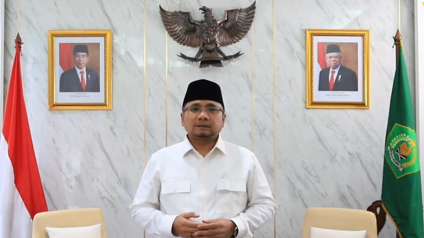 Menteri Agama Yaqut Cholil Qoumas. (SinPo.id/dok. Kemenag)