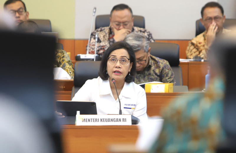 Menteri Keuangan (Menkeu) Sri Mulyani Indrawati. (Ashar/SinPo.id)