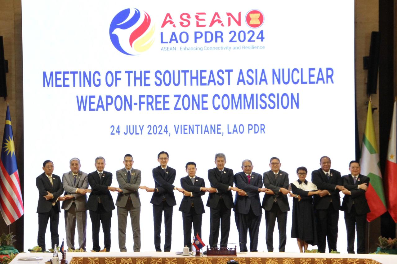 Southeast Asia Nuclear Weapon-Free Zone Commission (SEANWFZ Commission) di Vientiane, Laos. (SinPo.id/Dok Kemlu)