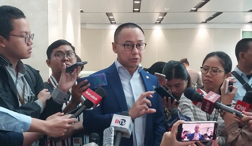 Wakil Ketua Komisi VII DPR RI Eddy Soeparno (SinPo.id/ Galuh Ratnatika)