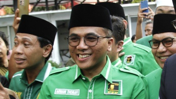 Sekjen DPP PPP Arwani Thomafi (SinPo.id/ Ashar)