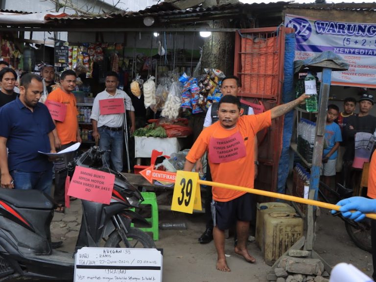 Rekonsiliasi kasus pembakaran rumah wartawan Tribrata TV (SinPo.id/ Humas Polri)