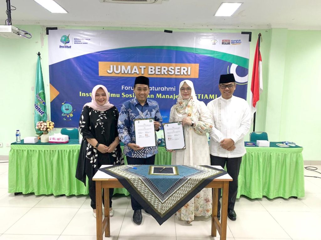 Rektorat Institut STIAMI MoU dengan Ketua PWNU Jakarta (Sinpo.id/STIAMI)