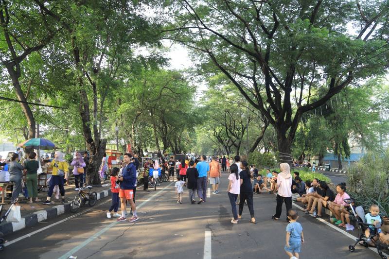 Ilustrasi Car Free Day (tangerangkota.go.id)