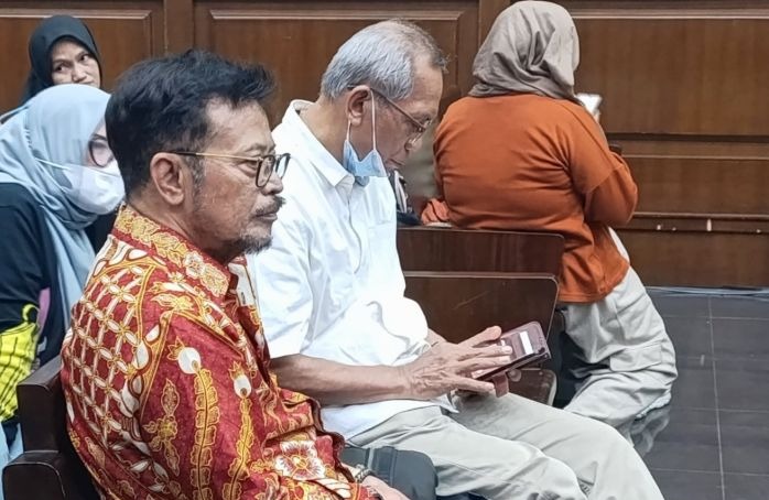 Mantan Menteri Pertanian (Mentan) Syahrul Yasin Limpo (SYL). (SinPo.id/Antara)