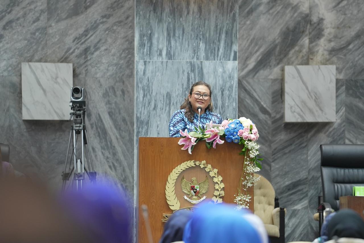 Ketua Umum Perempuan Demokrat Republik Indonesia (PDRI) Vitri Mallarangeng. (SinPo.id/Dok. Partai Demokrat)