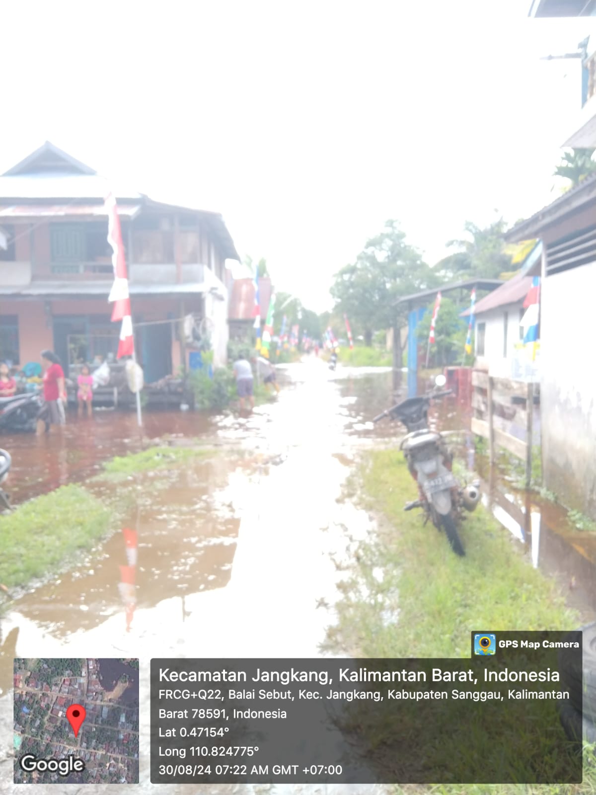 Banjir di Sanggau (BNPB)