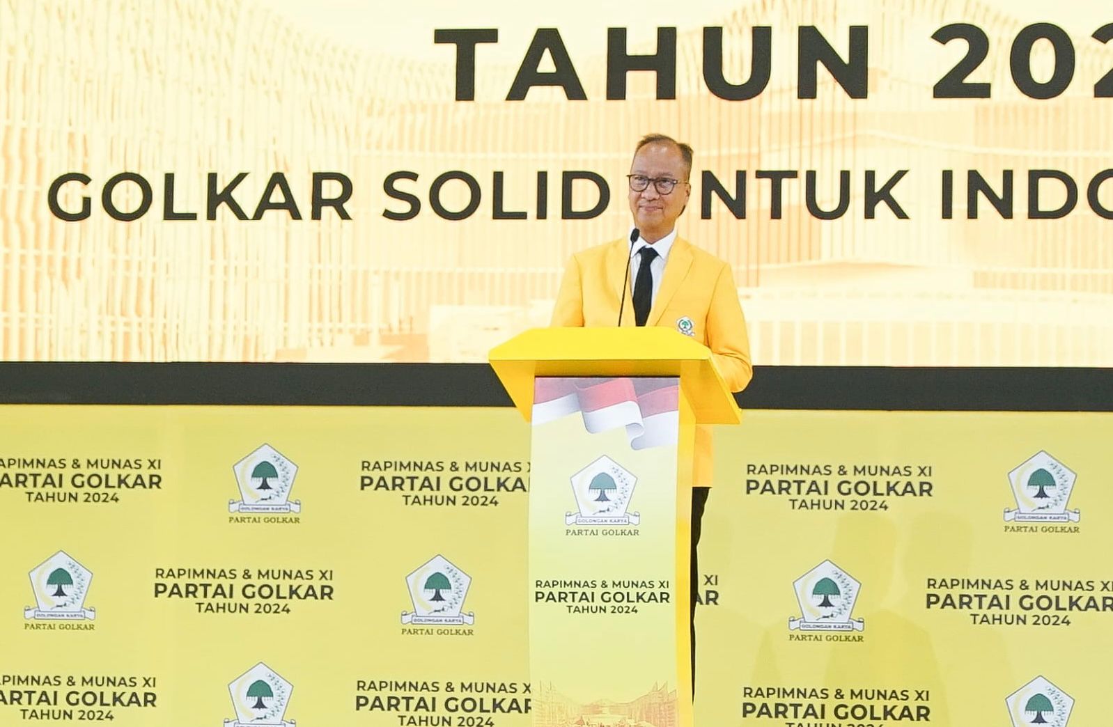 Plt Ketum Golkar Agus Gumiwang Kartasasmita. (SinPo.id/Dok. Golkar)