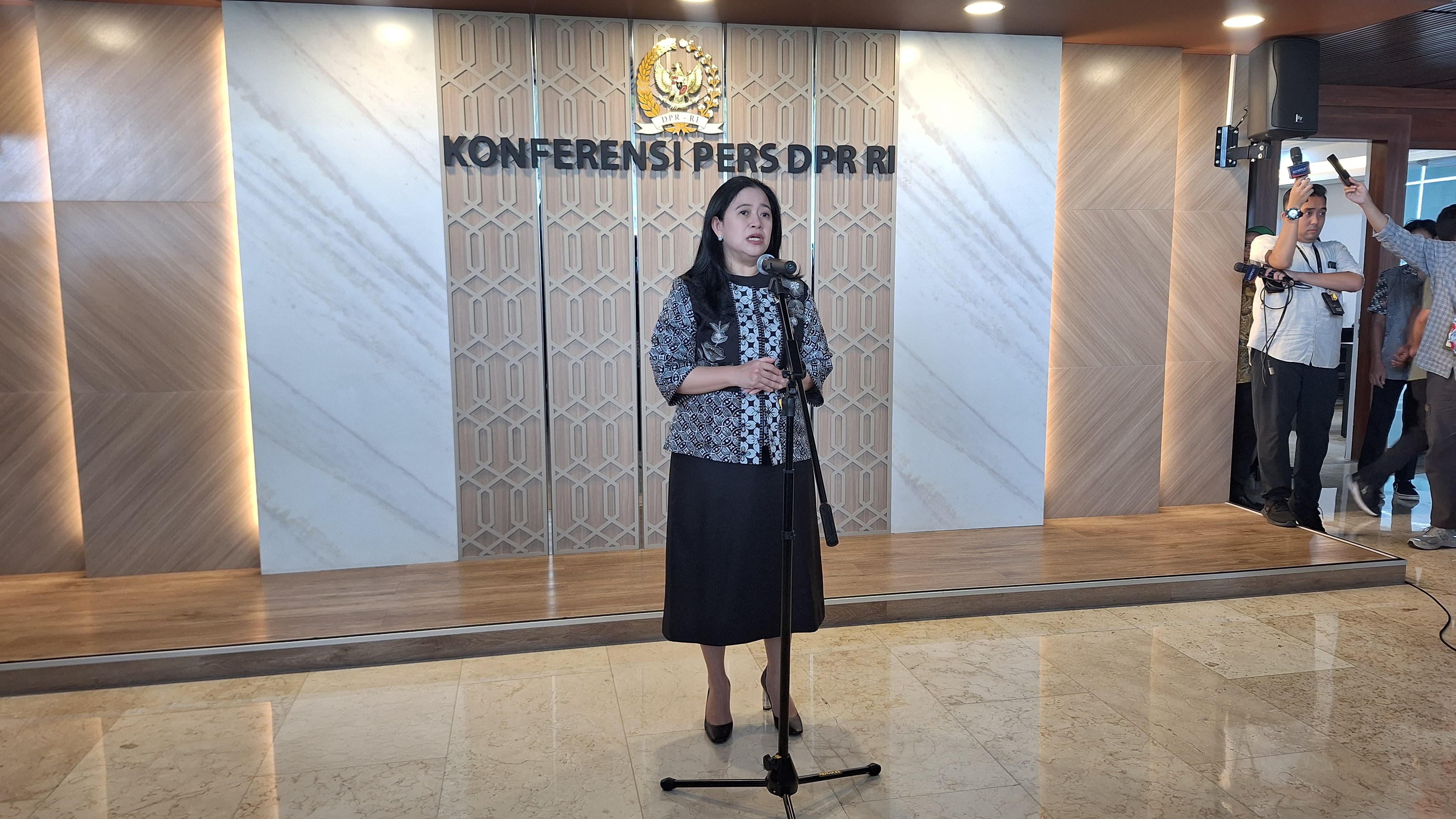 Ketua DPP PDI Perjuangan (PDIP) Puan Maharani (SinPo.id/ Galuh Ratnatika)