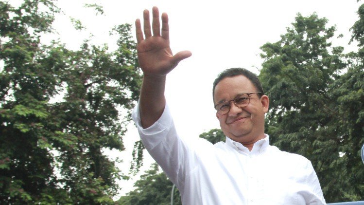 Mantan Gubernur DKI Jakarta Anies Baswedan (SinPo.id/ Ashar)