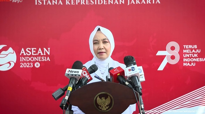 Kepala BMKG Dwikorita Karnawati (SinPo.id/ Setpres)