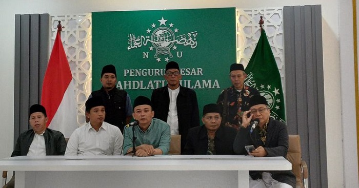 Anggota Dewan Syuro PKB di wilayah Jawa Barat saat berkunjung ke PBNU (SinPo.id/ Dok. NU)