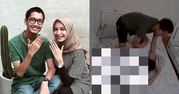 Selebgram Cut Intan Nabila beserta pasangannya (Sinpo.id/Instagram)