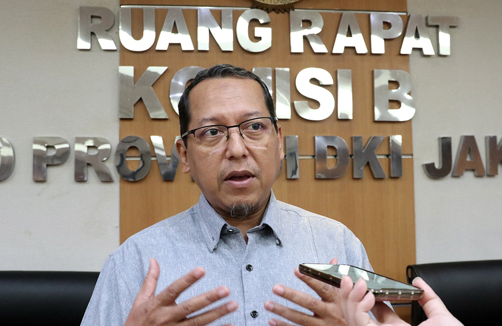 Ketua Komisi B DPRD DKI Jakarta Ismail. (SinPo.id/dok.DDJP)