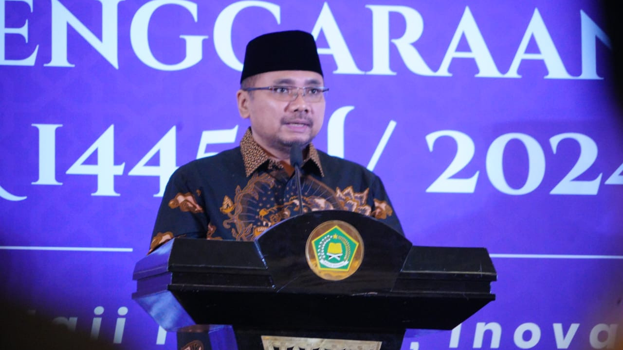 Menteri Agama Yaqut Cholil Qoumas (SinPo.id/Kemenag)