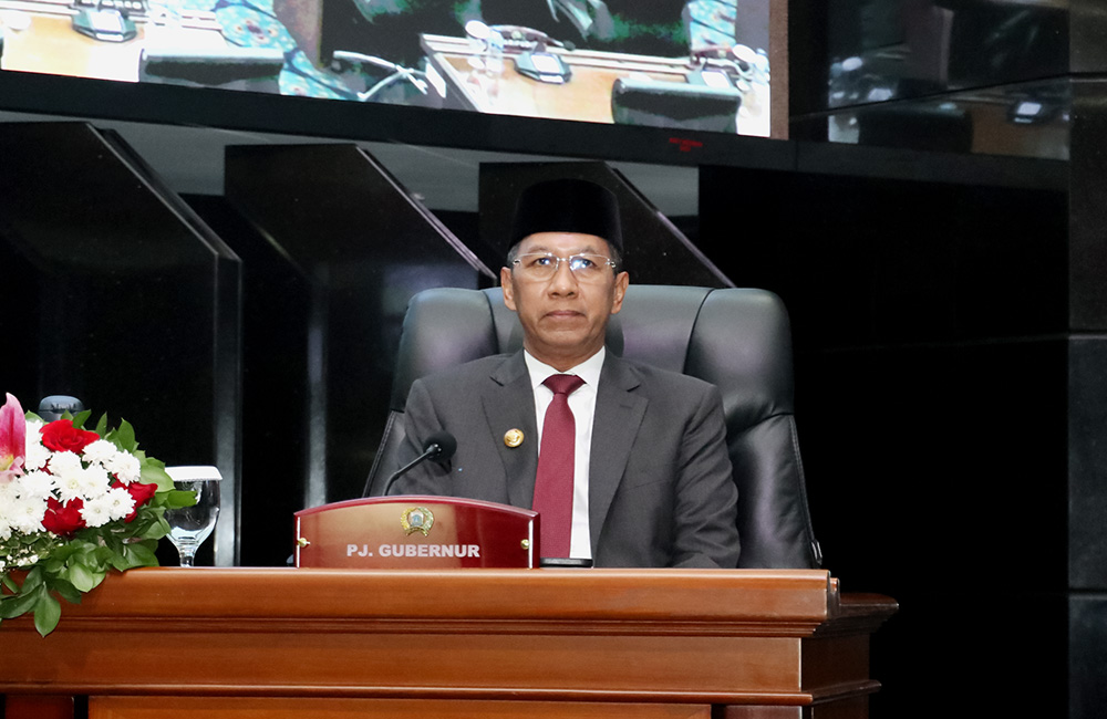 Pj Gubernur DKI Jakarta Heru Budi Hartono (SinPo.id/DPRD DKI)