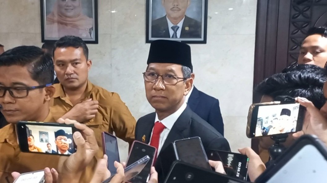 Pj Gubernur DKI Jakarta Heru Budi Hartono (SinPo.id/ Khaerul Anam)