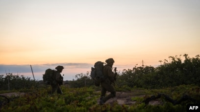 Pasukan Israel sedang melancarkan operasi darat di Jalur Gaza (SinPo.id/AFP)