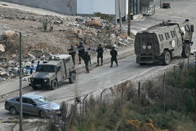 Serangan Israel di kota Tubas, Tepi Barat, Palestina. (SinPo.id/AFP)