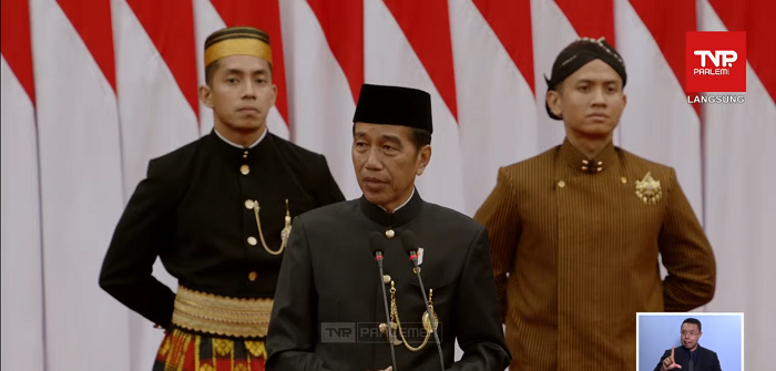 Presiden Joko Widodo. (SinPo.id/Youtube DPR)