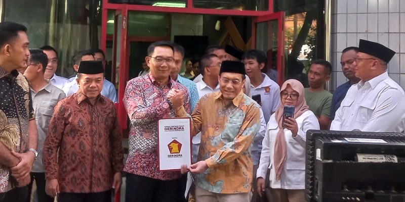 Ridwan Kamil-Suswono kantongi rekomendasi Gerindra (Sinpo.id)