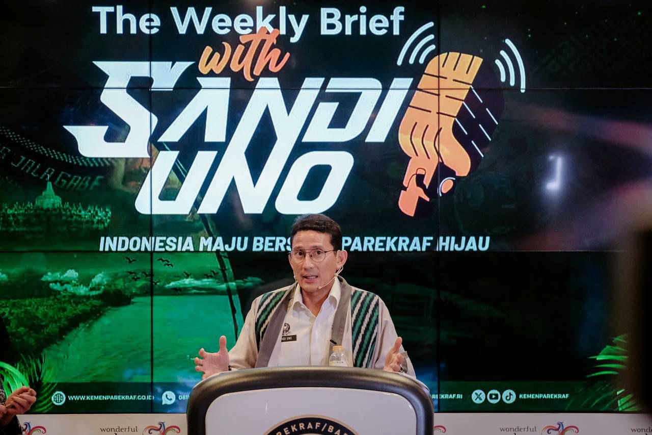 Menparekraf, Sandiaga Salahuddin Uno (SinPo.id/Kemenparekraf)