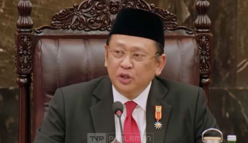 Ketua MPR RI Bambang Soesatyo. (SinPo.id/Youtube DPR RI)