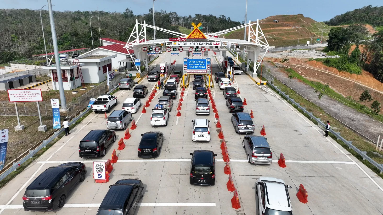 Proyek Tol Hutama Karya (SinPo.id/ BUMN)