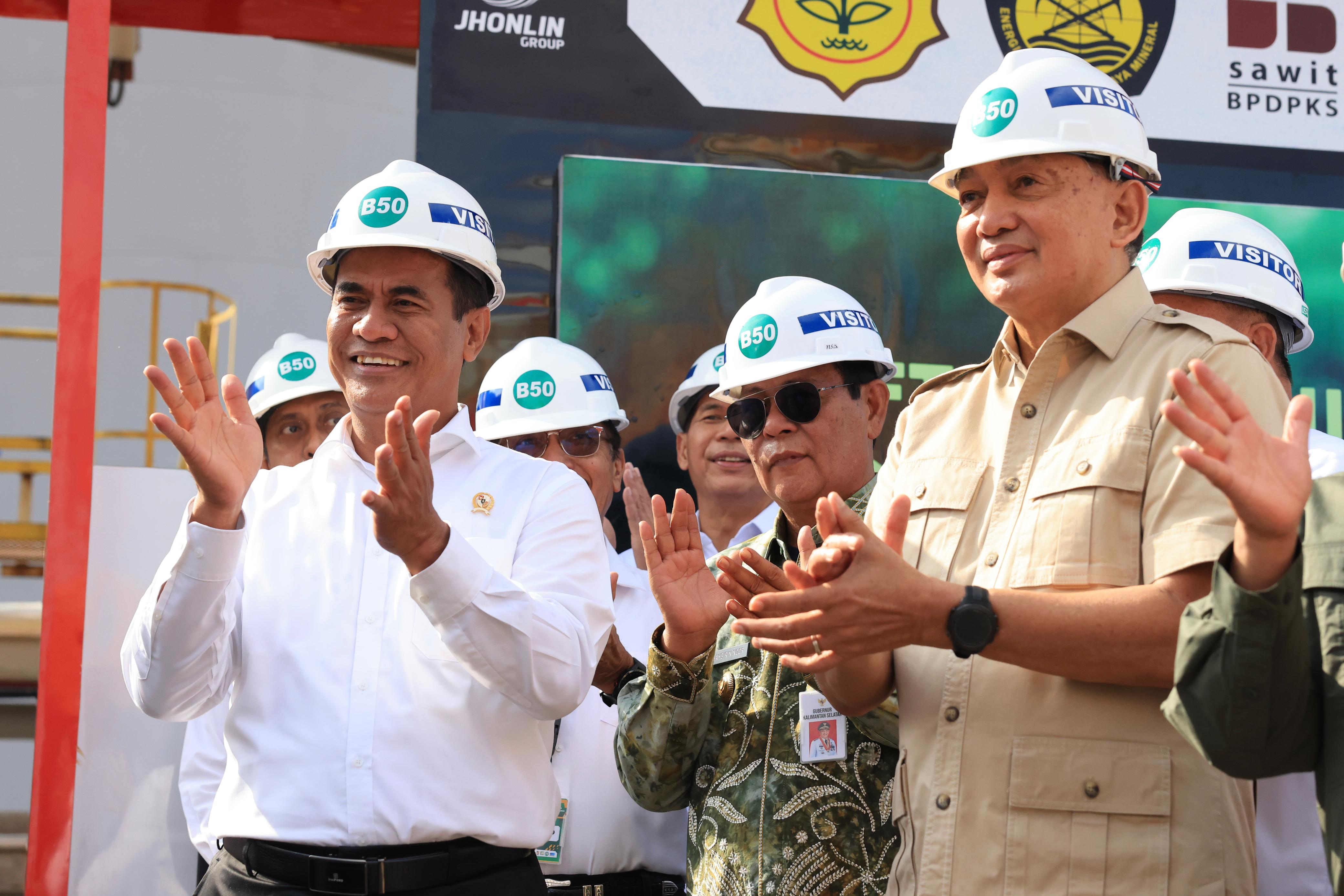 Soft Launching implementasi Biodiesel di Kalsel (SinPo.id/Kementan)