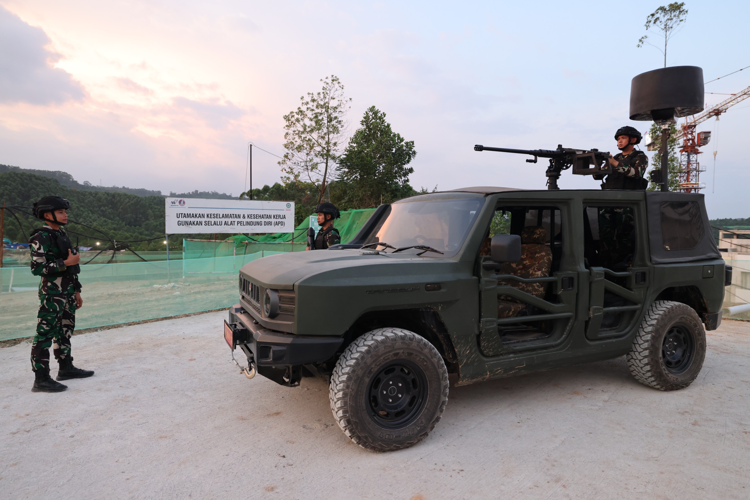 Mobil Nasional Maung Pindad Besutan Prabowo (SinPo.id/Media Gerindra)