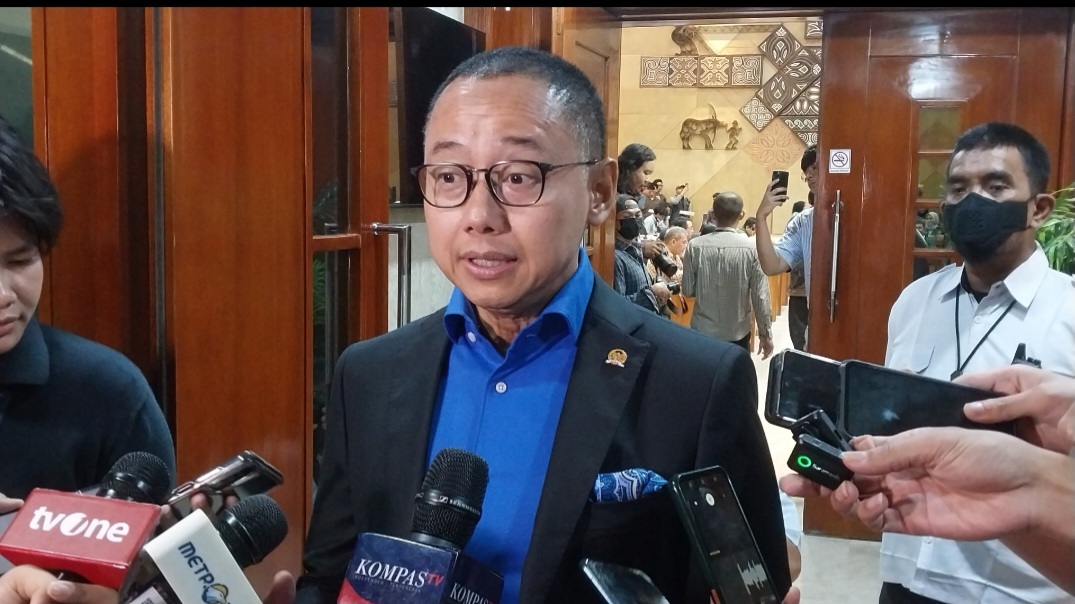 Sekretaris Jenderal (Sekjen) Partai Amanat Nasional (PAN) Eddy Soeparno. (SinPo.id/ Galuh Ratnatika)