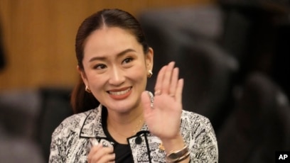 Pemimpin Partai Pheu Thai, Paetongtarn Shinawatra, putri mantan Perdana Menteri Thailand Thaksin Shinawatra (SinPo.id/AP)