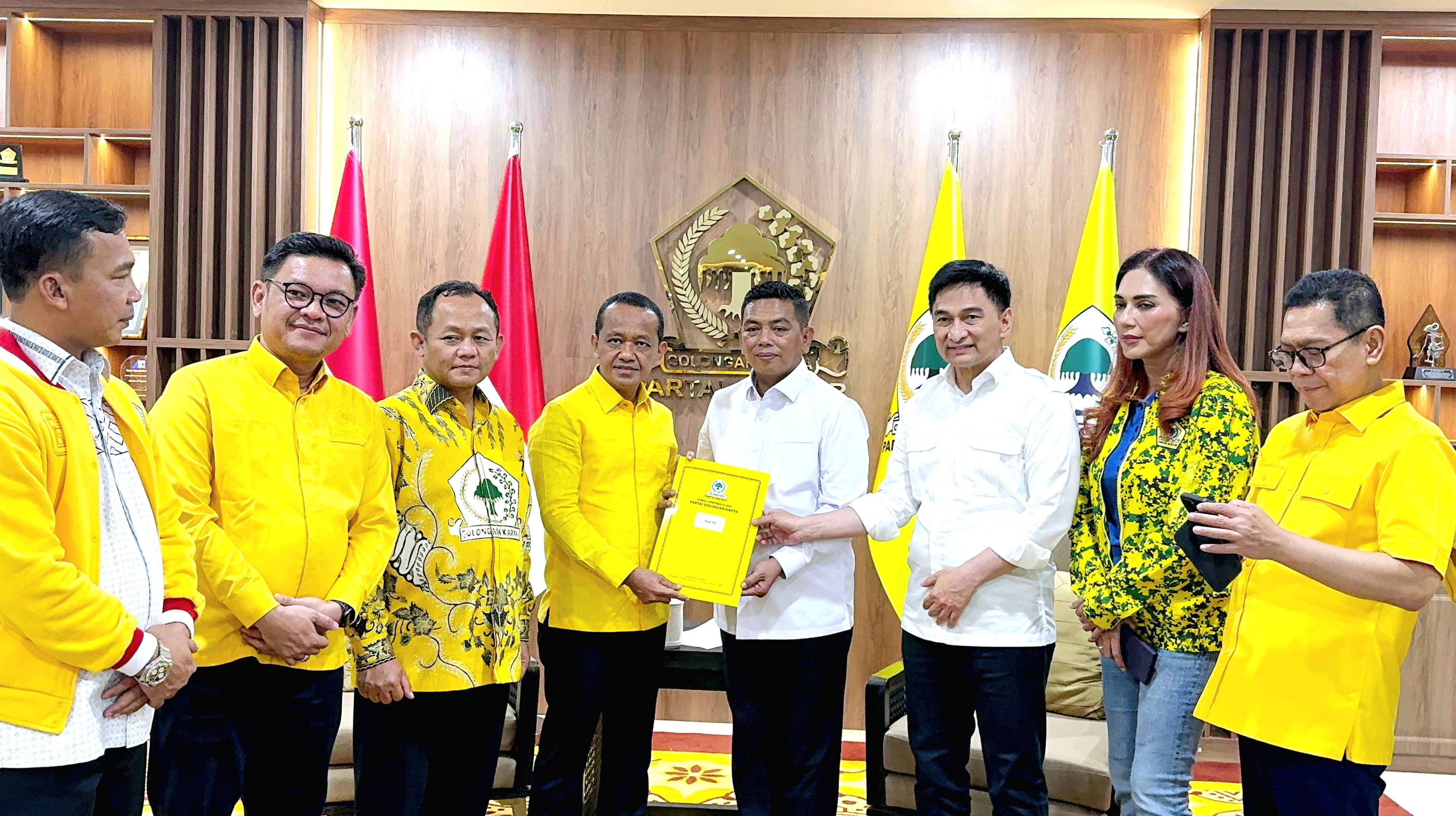 Partai Golkar usung Andra Soni-Dimyati