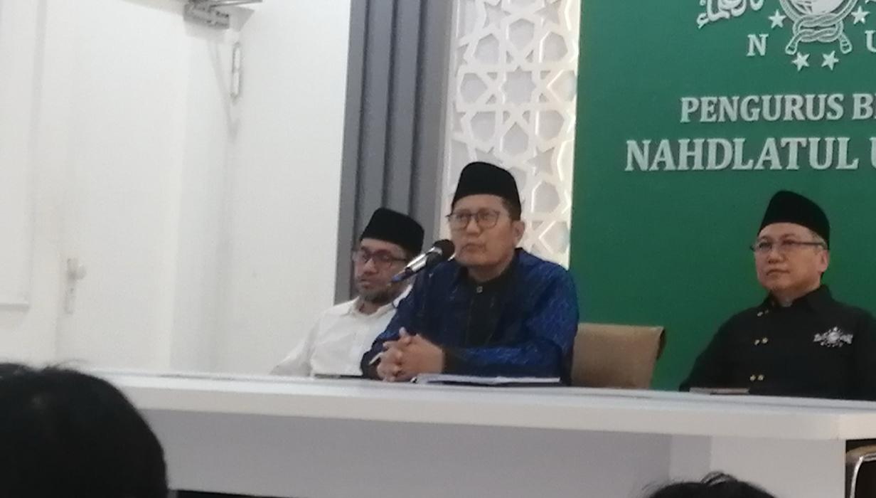 Rais Syuriah PBNU Cholil Nafis. (SinPo.id/Tio)