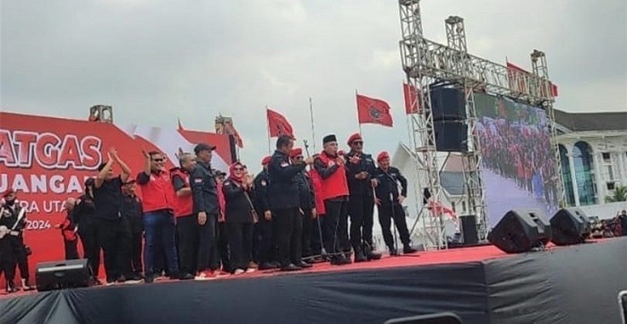 PDIP usung Edy Rahmayadi sebagai Cagub Sumut. (SinPo.id/Istimewa)