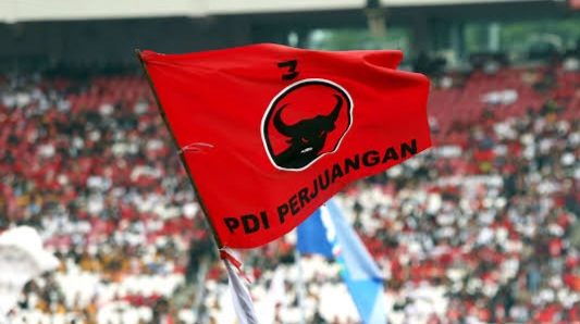 Bendera PDIP (SinPo.id/Fb)