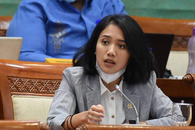 Komisi XI DPR RI Puteri Komarudin (SinPo.id/Parlementaria)