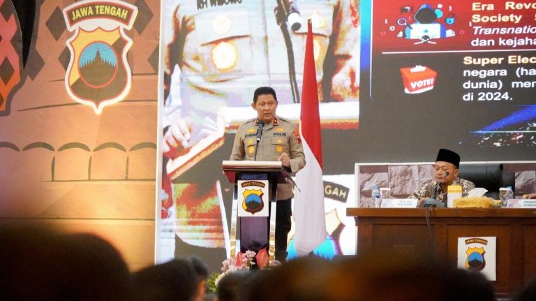 Kapolda Jawa Tengah Brigjen Ribut Hari Wibowo (SinPo.id/ Humas Polri)