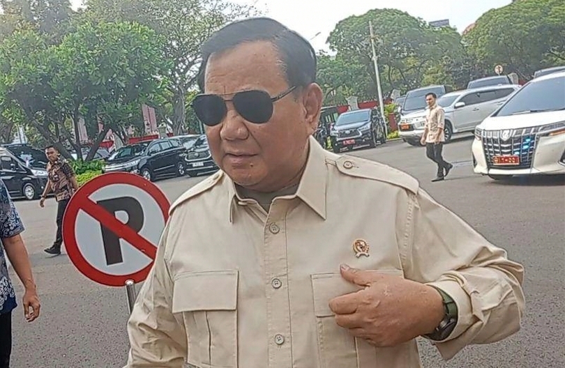 Menhan RI sekaligus Presiden terpilih Prabowo Subianto (SinPo.id/ Antara)