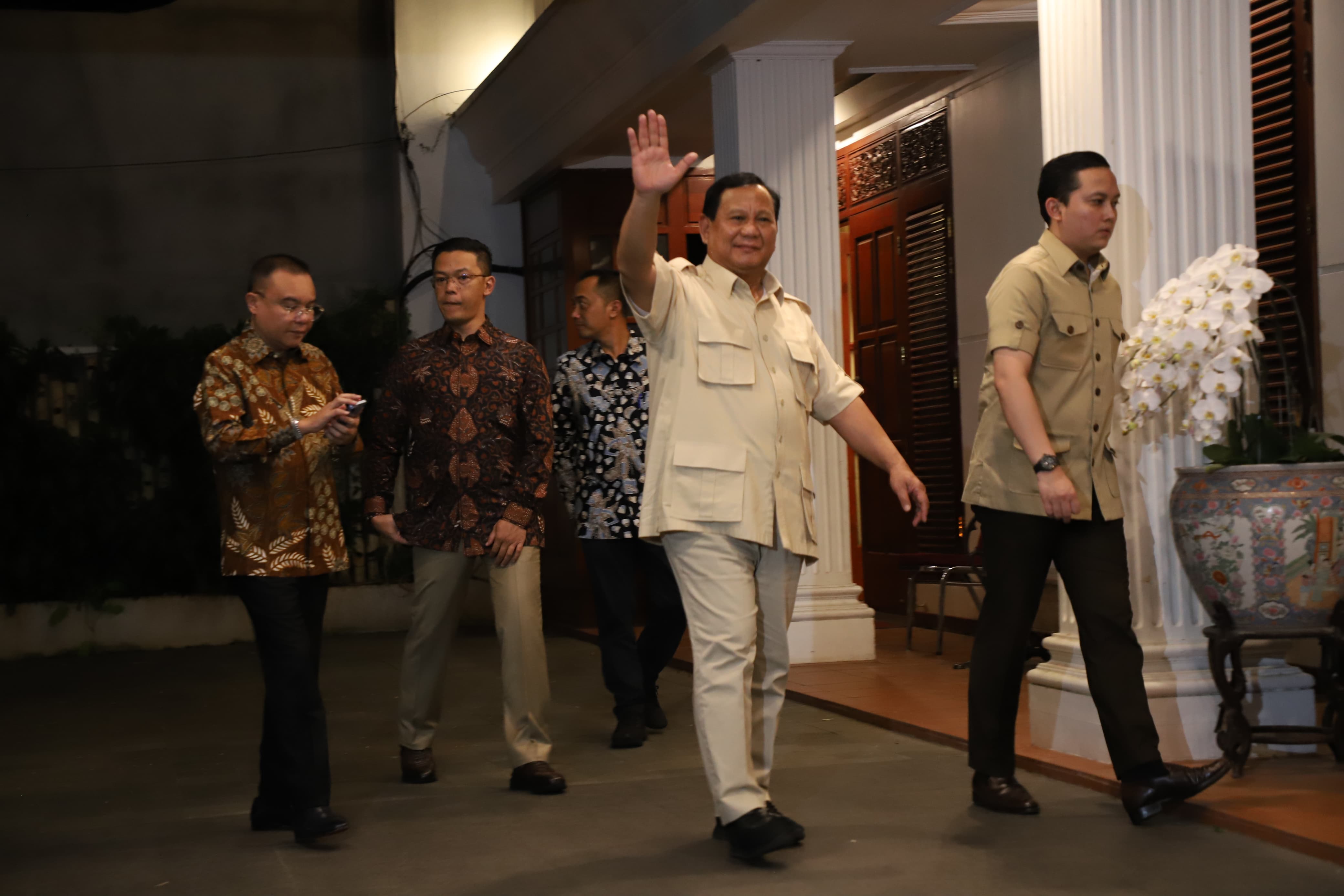 Ketua Umum Partai Gerindra Prabowo Subianto (SinPo.id/ Ashar)