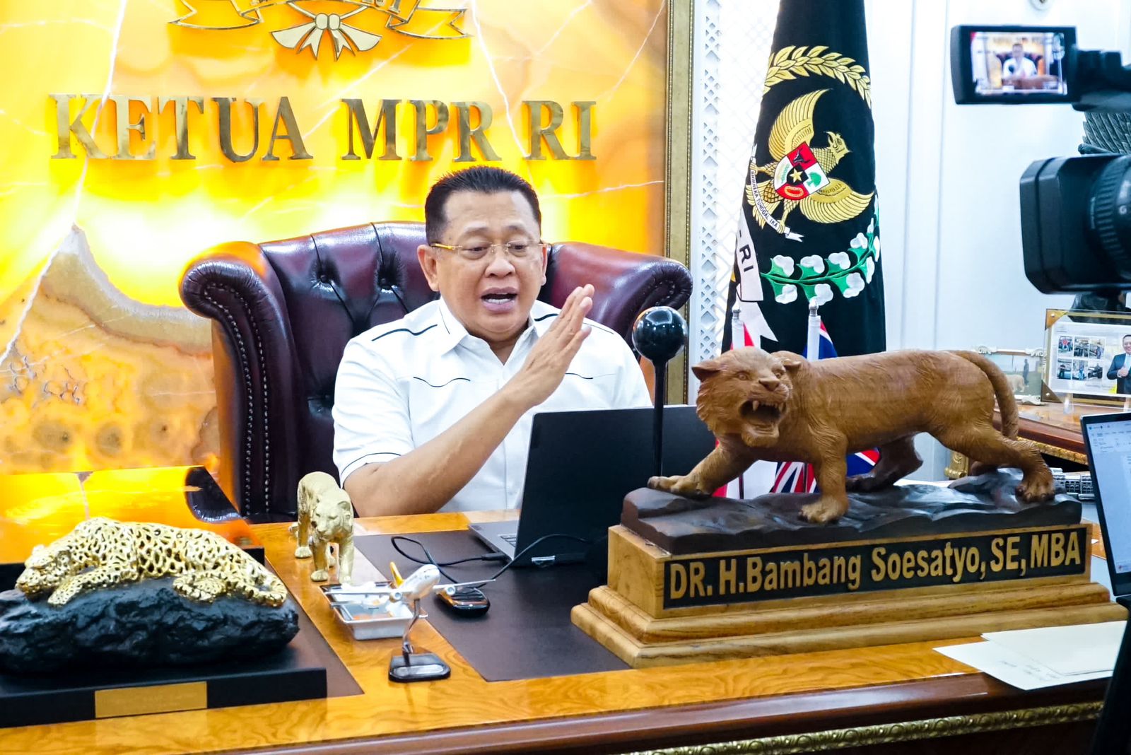 Ketua MPR RI Bambang Soesatyo (Bamsoet). (SinPo.id/Dok. MPR)