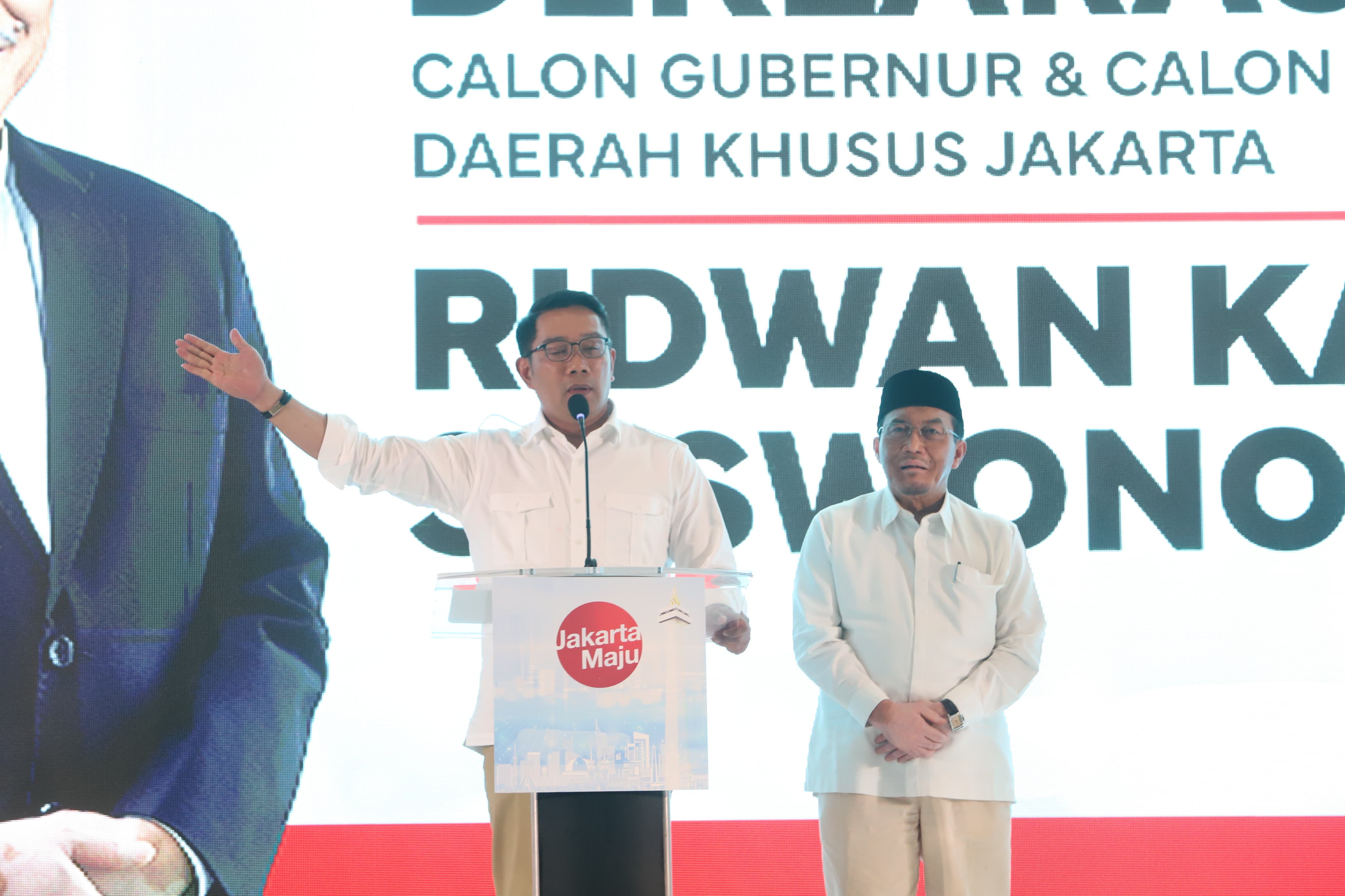 Deklarasi paslon Ridwan Kamil-Suswono (Sinpo.id/Ashar)