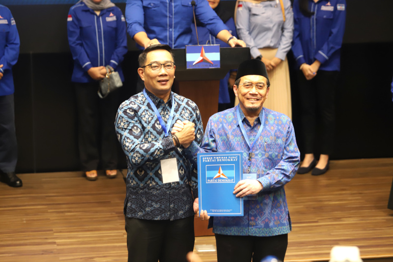 Pasangan Cagub Jakarta Ridwan Kamil-Suswono (SinPo.id/Ashar)