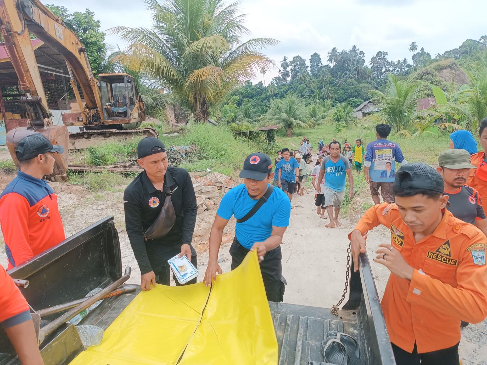 Korban bencana longsor di Sumatera Barat