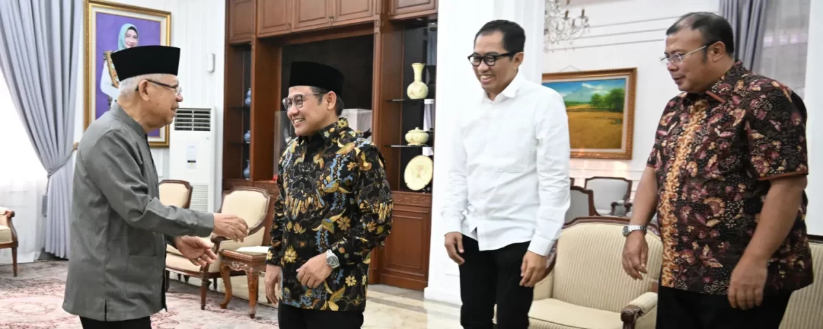 Cak Imin undang Wapres hadiri Muktamar PKB di Bali (SinPo.id/Setwapres)